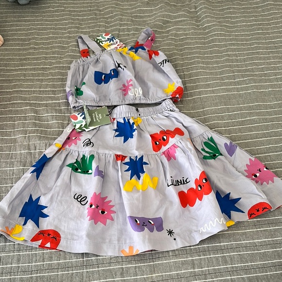 Kids Matching Set - Multicolor Print